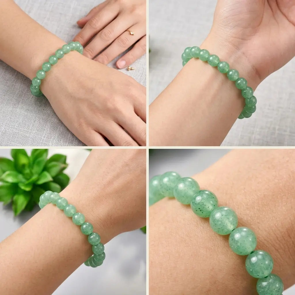 Bracelet en Quartz Vert La Boutique du Dragon