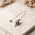 Pendule en Jaspe Dalmatien La Boutique du Dragon