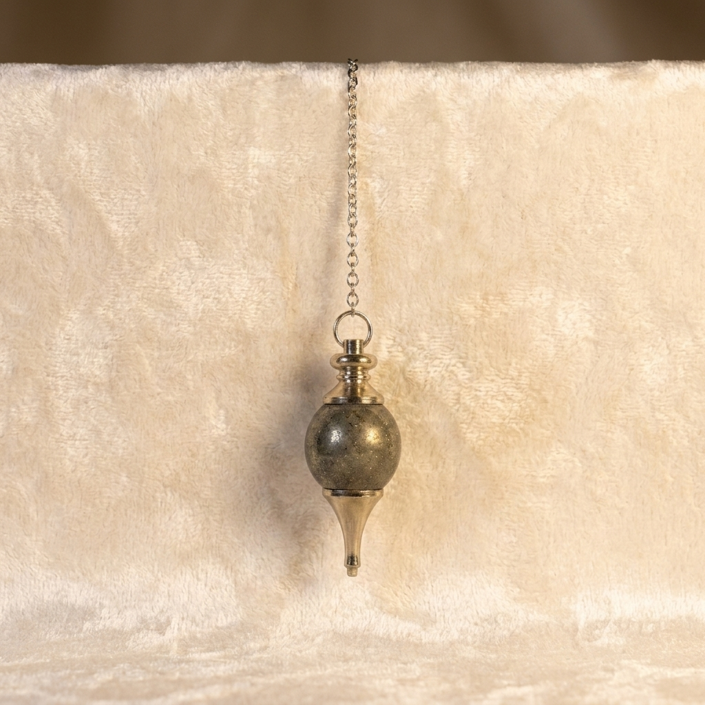 Pendule en pyrite La Boutique du Dragon