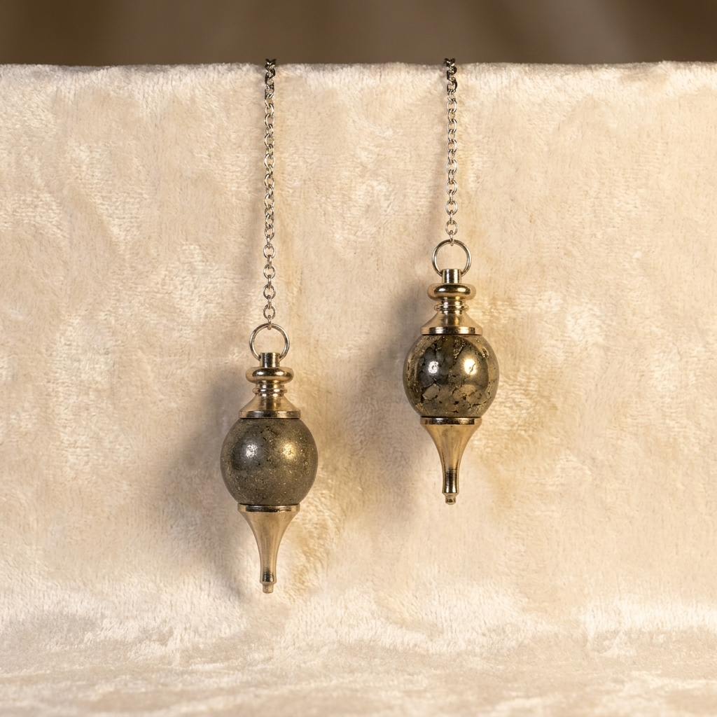 Pendule en pyrite La Boutique du Dragon