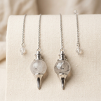 Pendule en quartz tourmaline noire La Boutique du Dragon