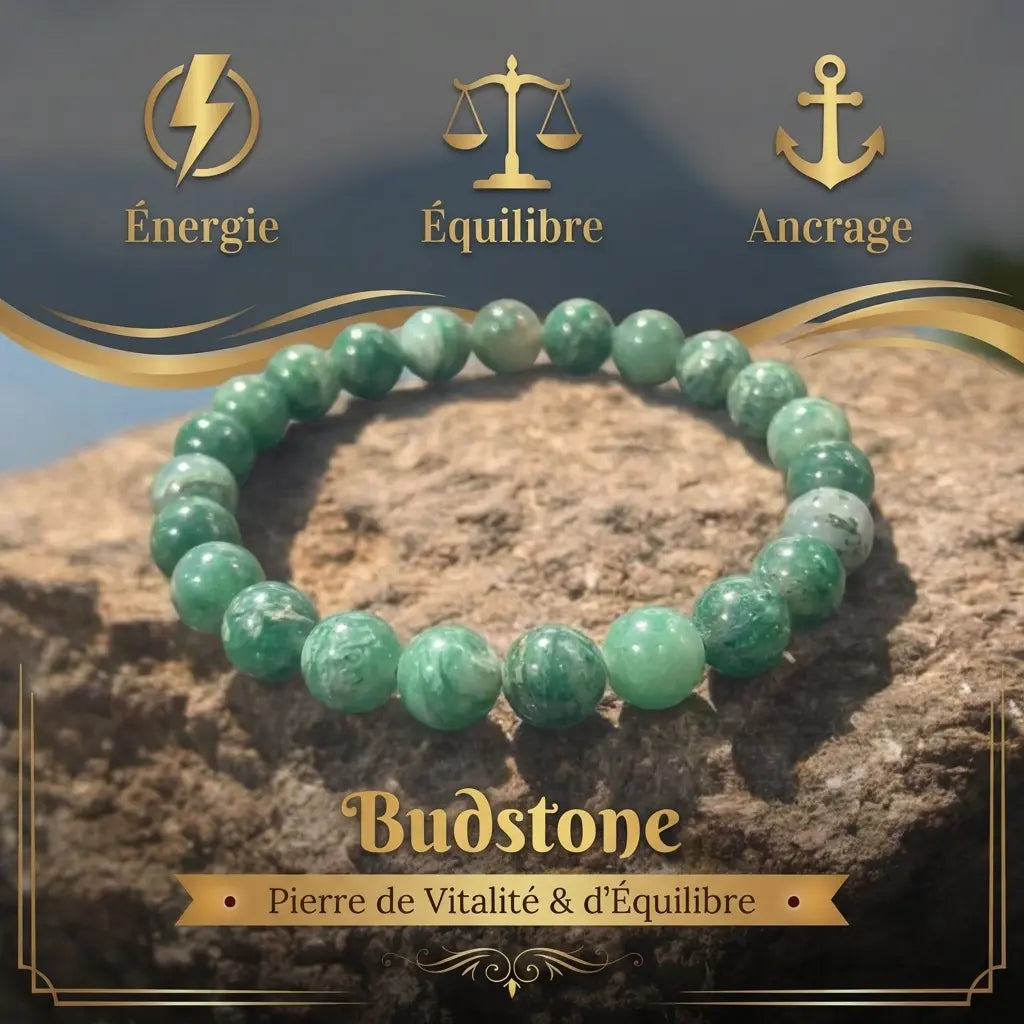 Bracelet en Budstone La Boutique du Dragon