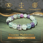 Bracelet en Fluorine La Boutique du Dragon