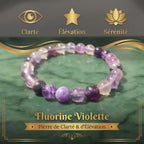 Bracelet en Fluorine La Boutique du Dragon