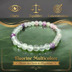 Bracelet en Fluorine La Boutique du Dragon