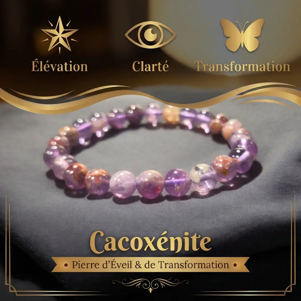 Bracelet en Cacoxénite La Boutique du Dragon