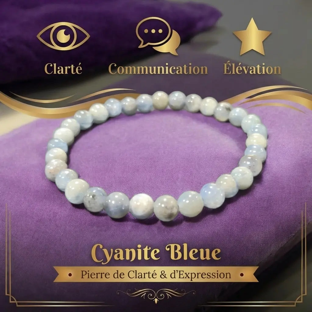 Bracelet en Cyanite La Boutique du Dragon