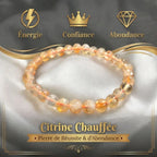 Bracelet en Citrine La Boutique du Dragon