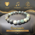 Bracelet en Émeraude La Boutique du Dragon