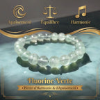 Bracelet en Fluorine La Boutique du Dragon