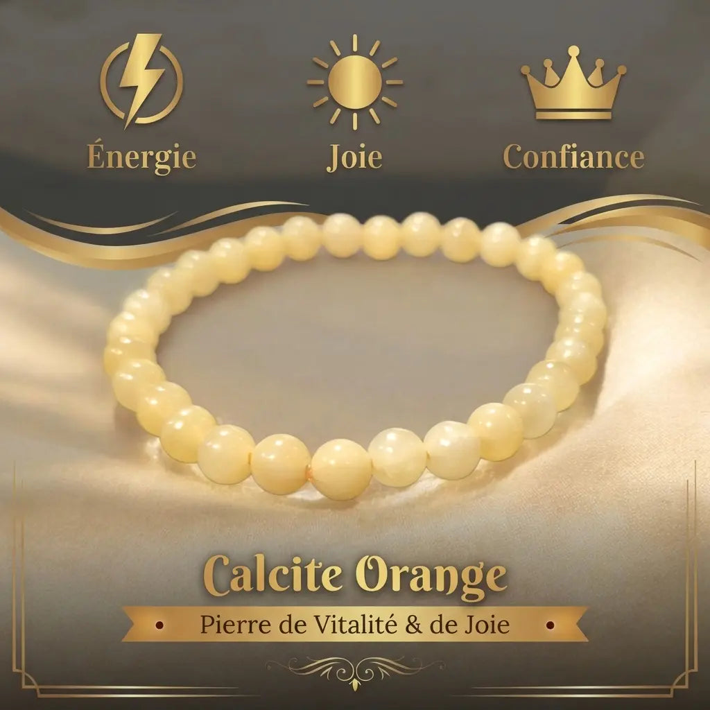 Bracelet en Calcite La Boutique du Dragon