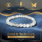 Bracelet en Cristal de roche La Boutique du Dragon