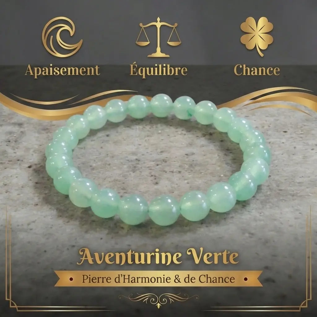 Bracelet en Aventurine La Boutique du Dragon