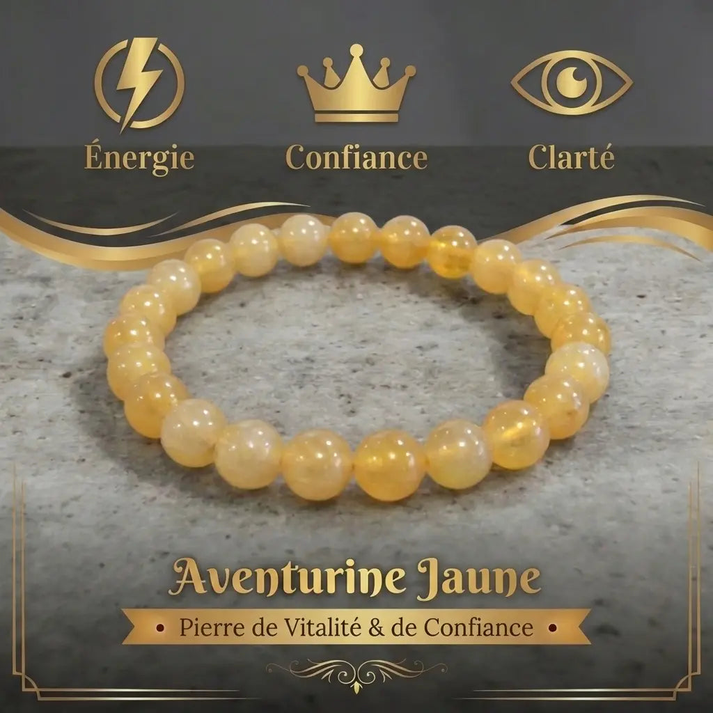 Bracelet en Aventurine La Boutique du Dragon