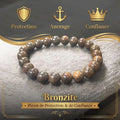 Bracelet en Bronzite La Boutique du Dragon