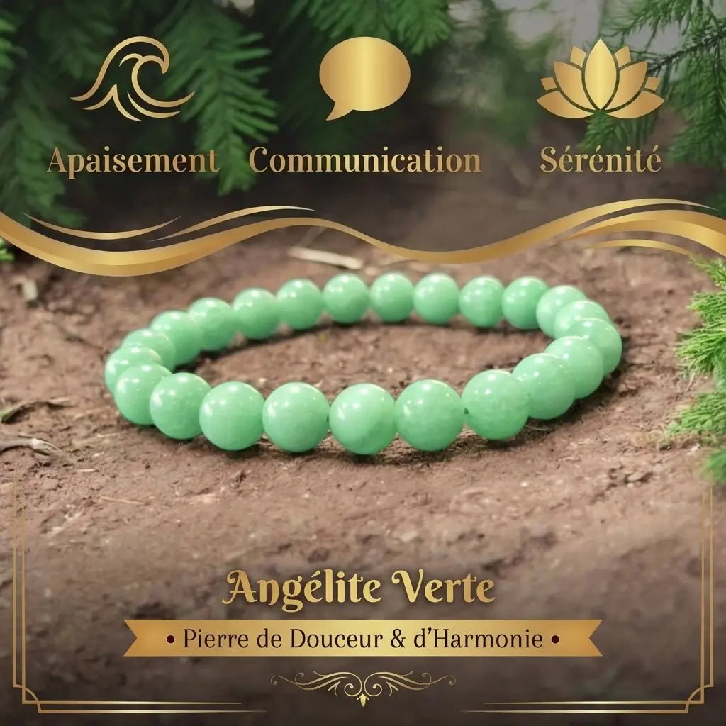 Bracelet en Angélite La Boutique du Dragon