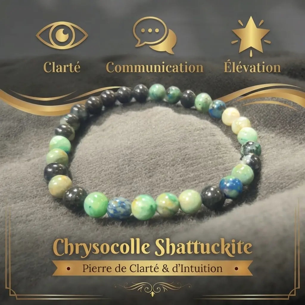 Bracelet en Chrysocolle La Boutique du Dragon