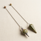Pendule en Unakite La Boutique du Dragon
